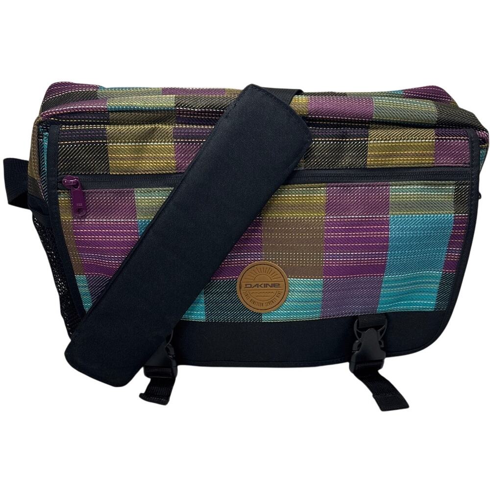 Dakine Brooke 17L Vivienne Plaid Laptop Messenger Crossbody Bag